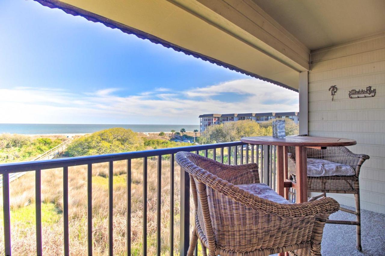 Oceanfront Condo With Beach View, Pool And Tennis! Hilton Head Island Esterno foto