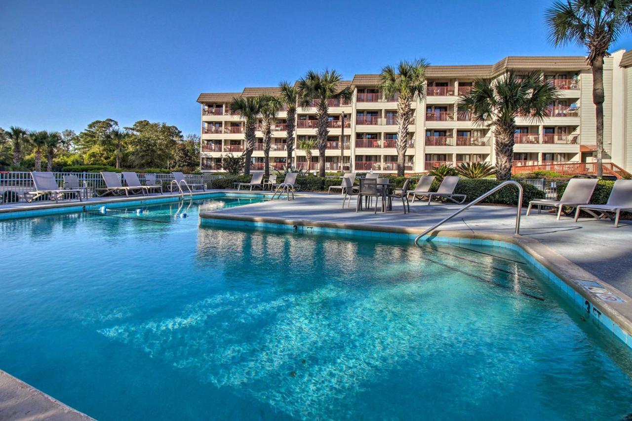 Oceanfront Condo With Beach View, Pool And Tennis! Hilton Head Island Esterno foto